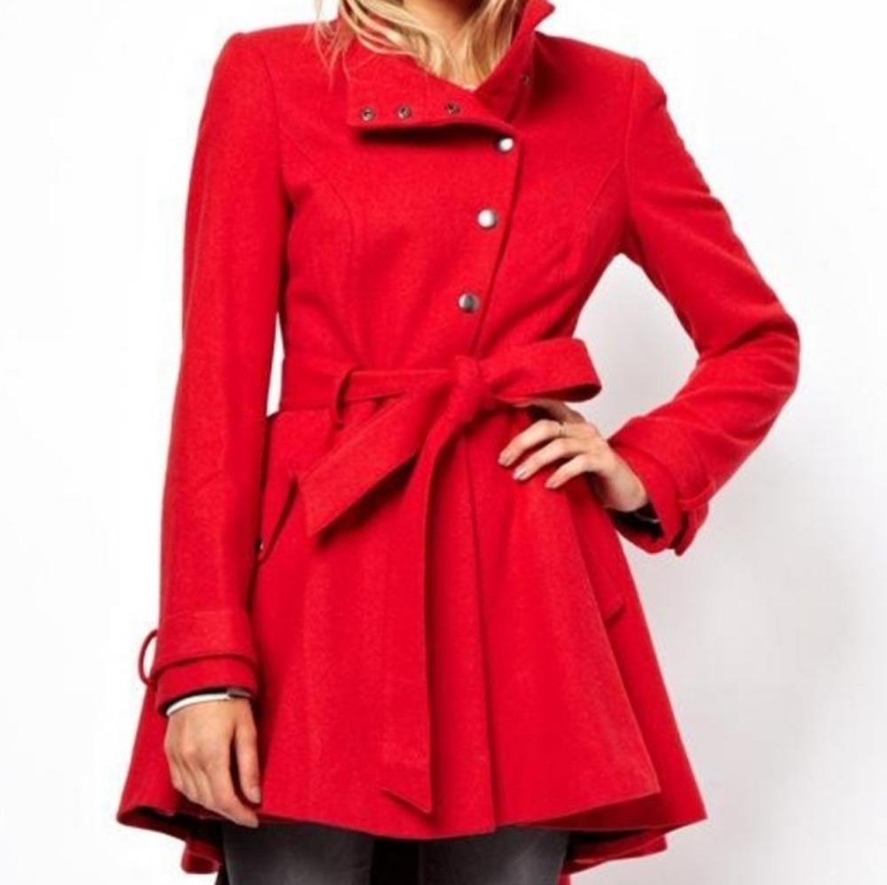 ASOS Wool Skater Coat